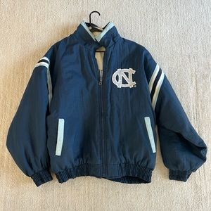 Vintage UNC Chapel Hill Reversible Varsity Zip Jacket